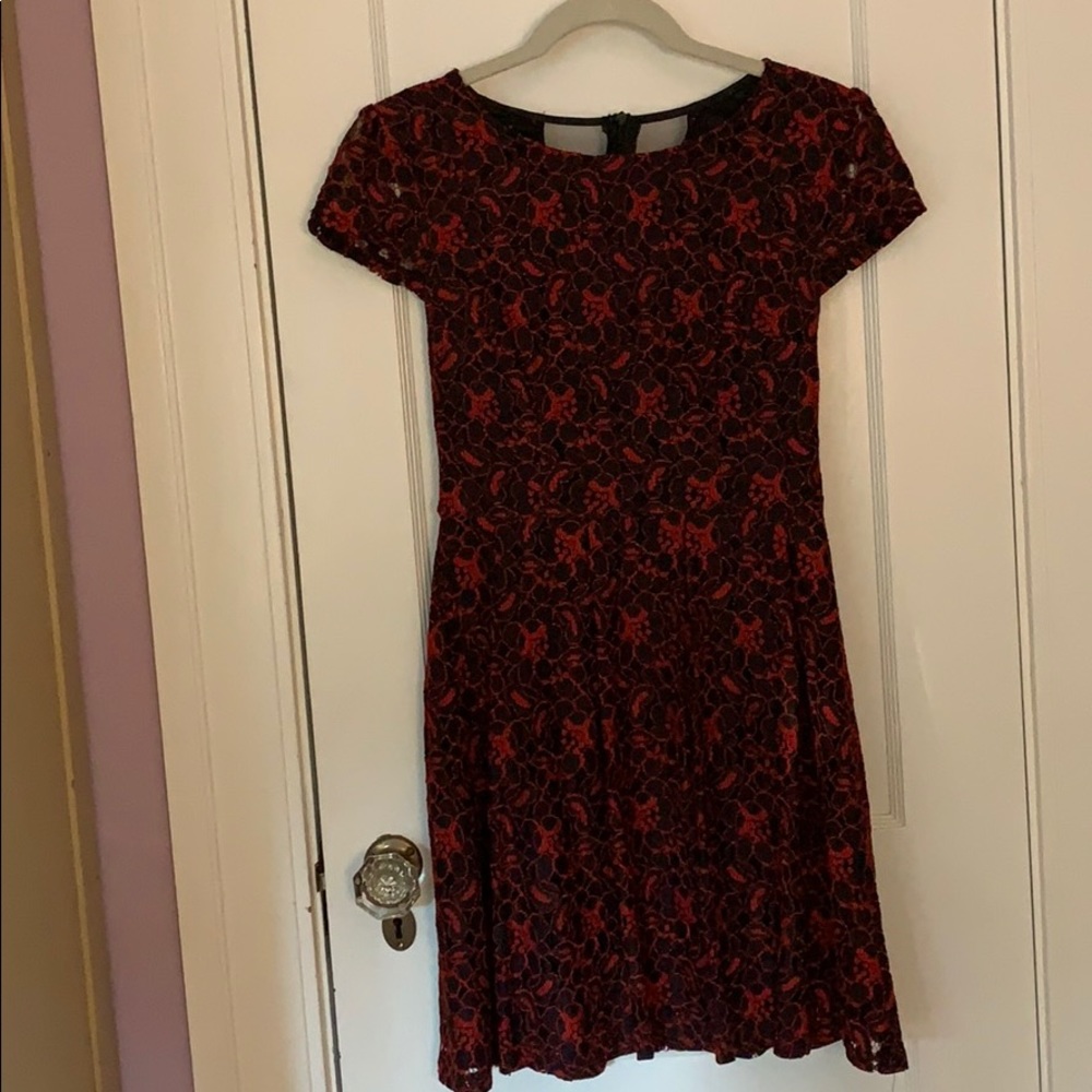 Lace semi formal dress
